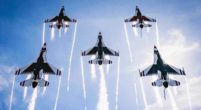 air force thunderbirds schedule