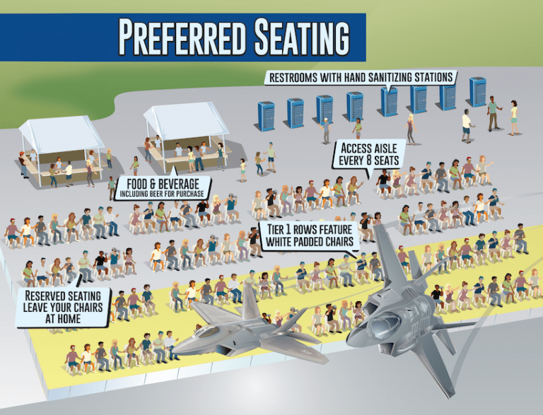 Preferred Seating Dover AFB Air•Show